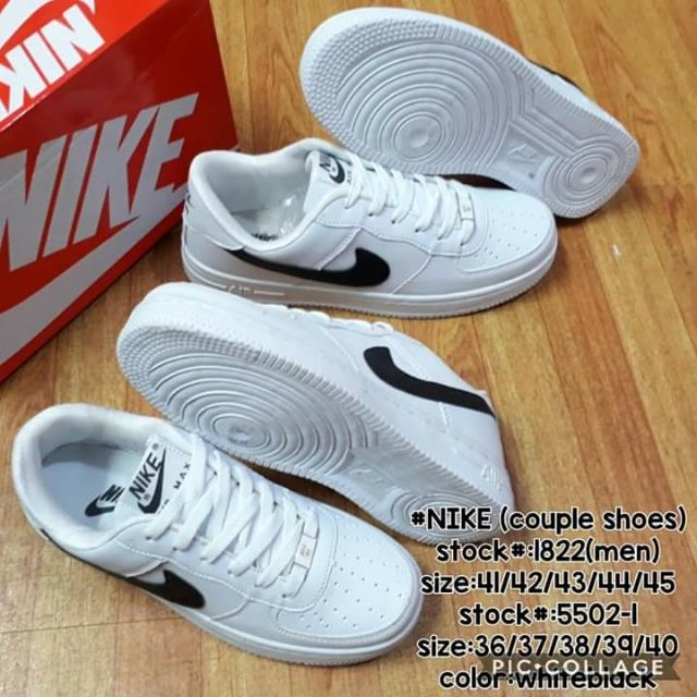 Nike white hot sale couple shoes