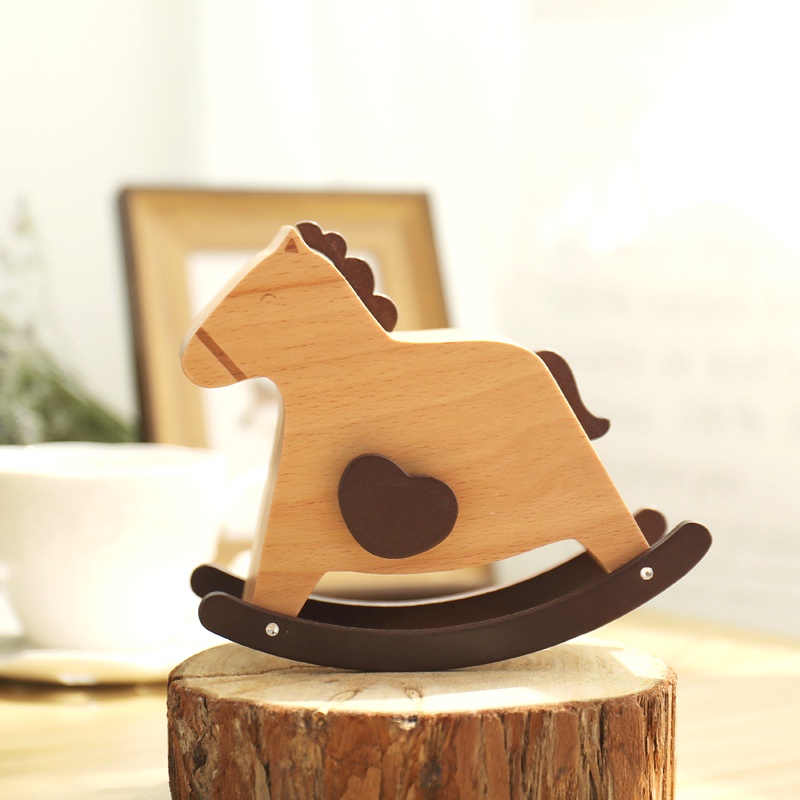 music box ஐ Wooden Music Box Sky City Music Box For Girls Girlfriends ...