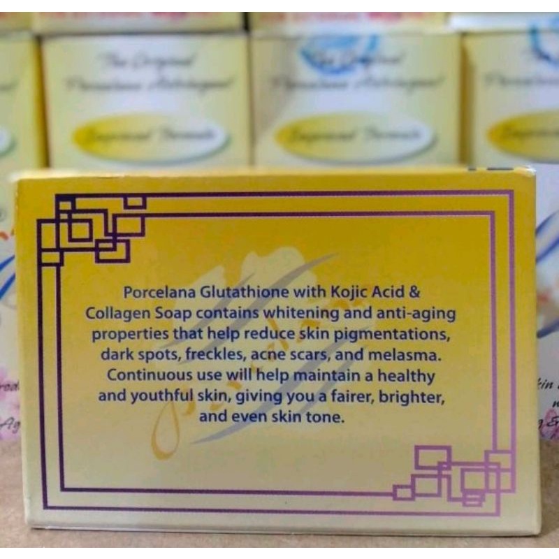 ORIGINAL PORCELANA GLUTATHIONE W/ KOJIC ACID & COLLAGEN | Shopee Philippines