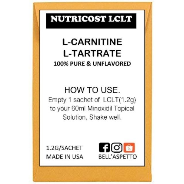 l carnitine l tartrate beard Carbamide Forte L-Carnitine L-Tartrate 1000mg Capsules for Men & Women main image 0