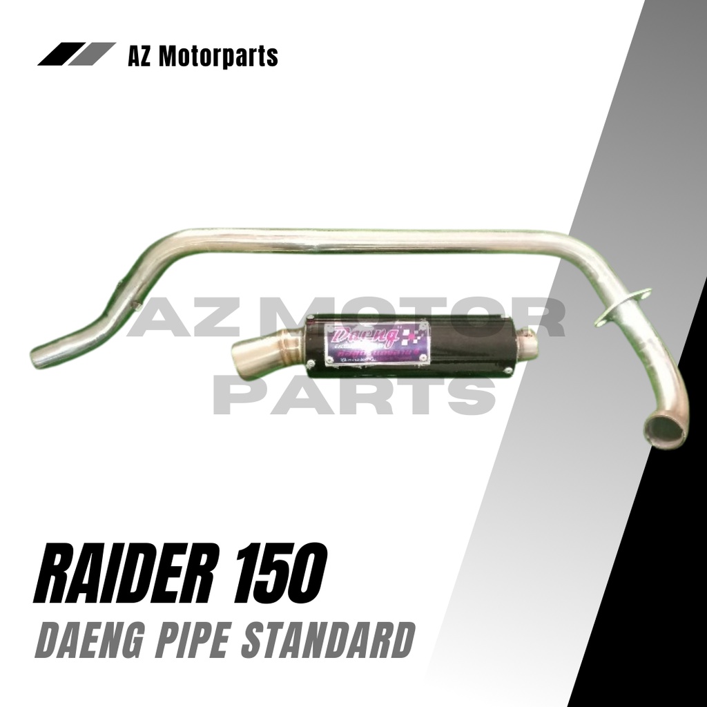 DAENG Pipe for RAIDER 150 (Standard) | Shopee Philippines