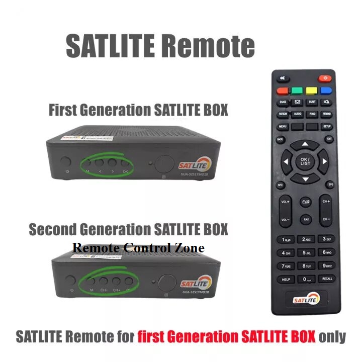 Satlite Remote Control | Shopee Philippines