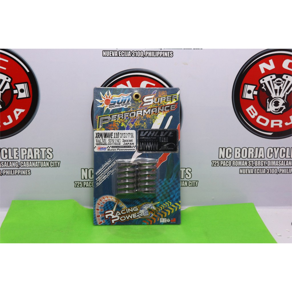 VALVE SPRING SUN RACING XRM/WAVE110 Shopee Philippines