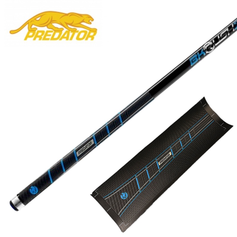 Predator Cues Wrap Rubber-Style Wooden Handle Model BK Rush. | Shopee ...