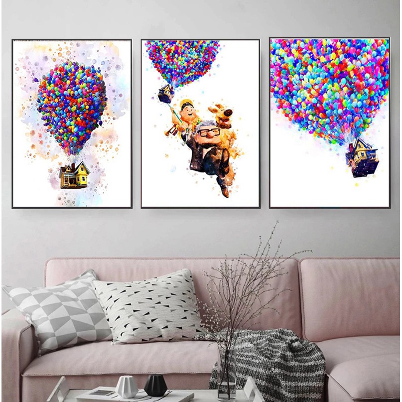 Disney Pixar Up Balloon House – Diamond Painting