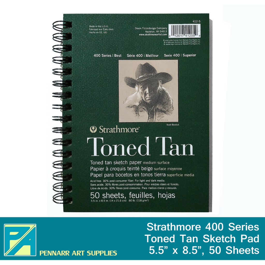Strathmore Toned Tan Sketch Pad (5.5
