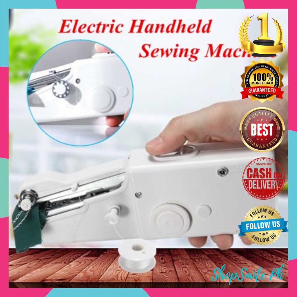 Home Portable Handheld Sewing Machine Multifunction Cordless Handy ...
