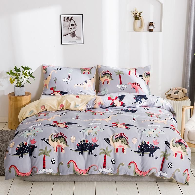 Dinosaur Quilt Cover Duvet Cover Comforter Cover Thin Blanket IN