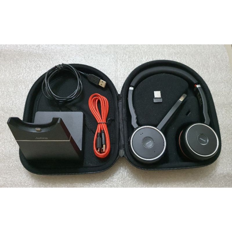 Jabra Evolve 75 headset - (used) | Shopee Philippines