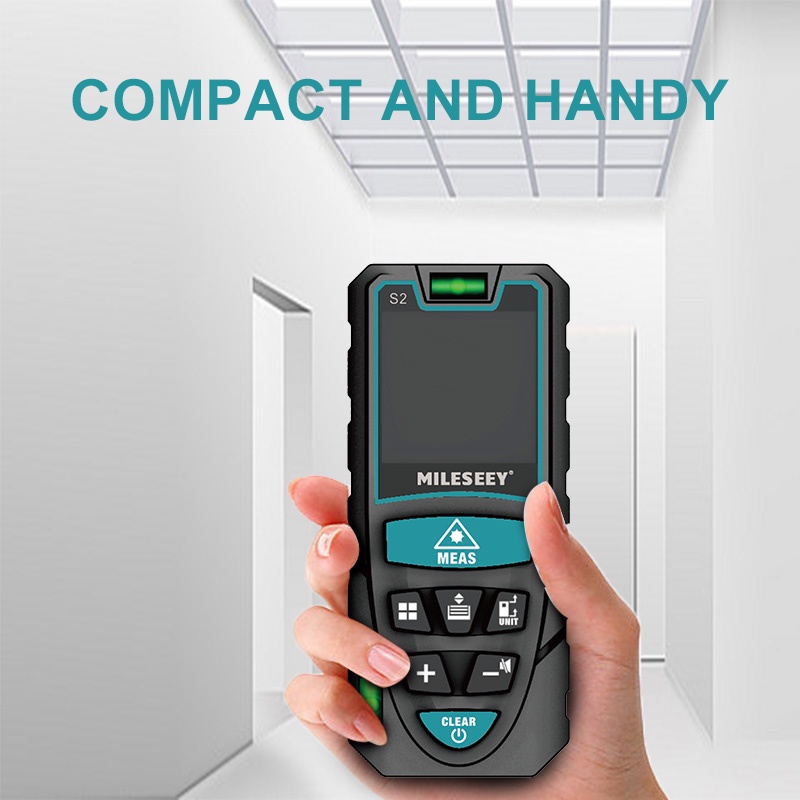 Mileseey Laser Rangefinder S2 50m 100m / X6 40m Digital Laser Distance