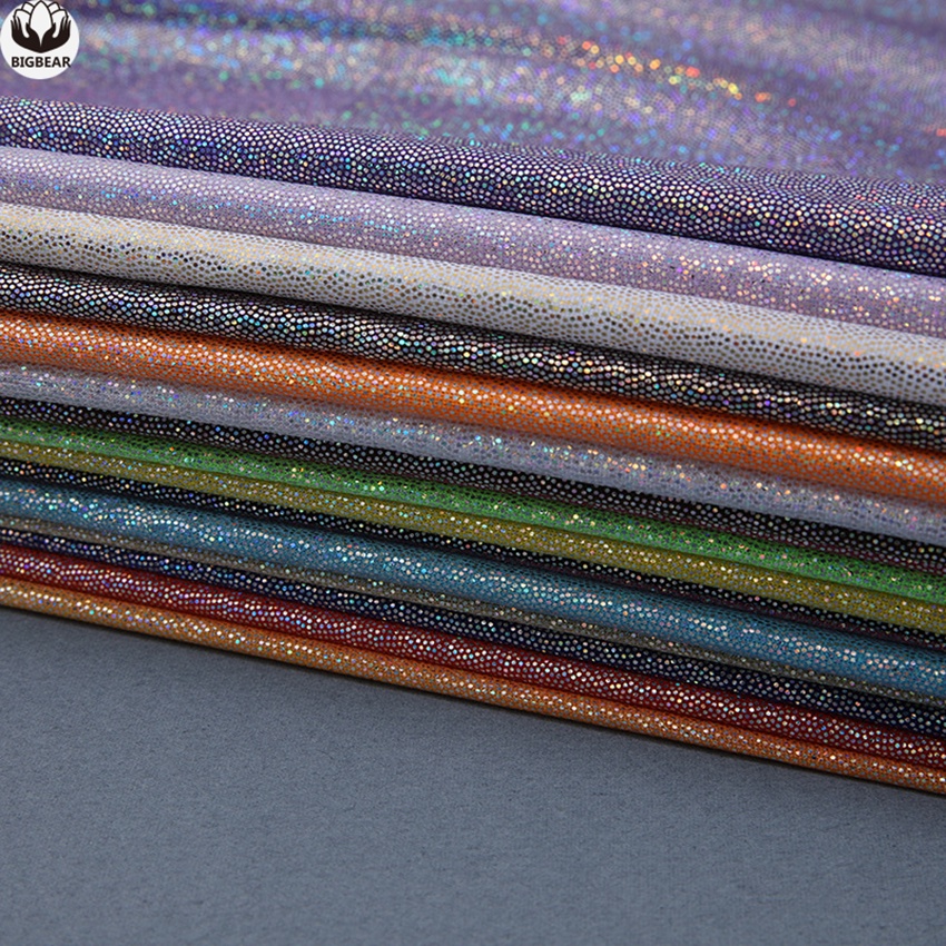 Colorful Bronzing Fabric Cloth DIY Handmade Sewing Quilting Patchwork ...