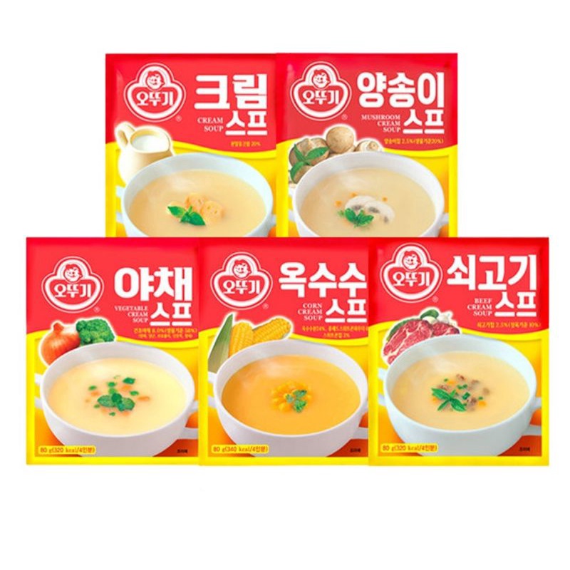 Ottogi Beef, Mushroom Cream Soup (80g) | Shopee Philippines