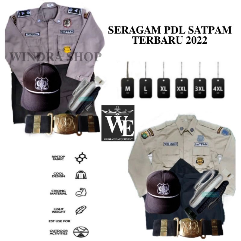 New PDL SECURITY Guard Uniform PDH PSH Field Office Work SECURITY ...