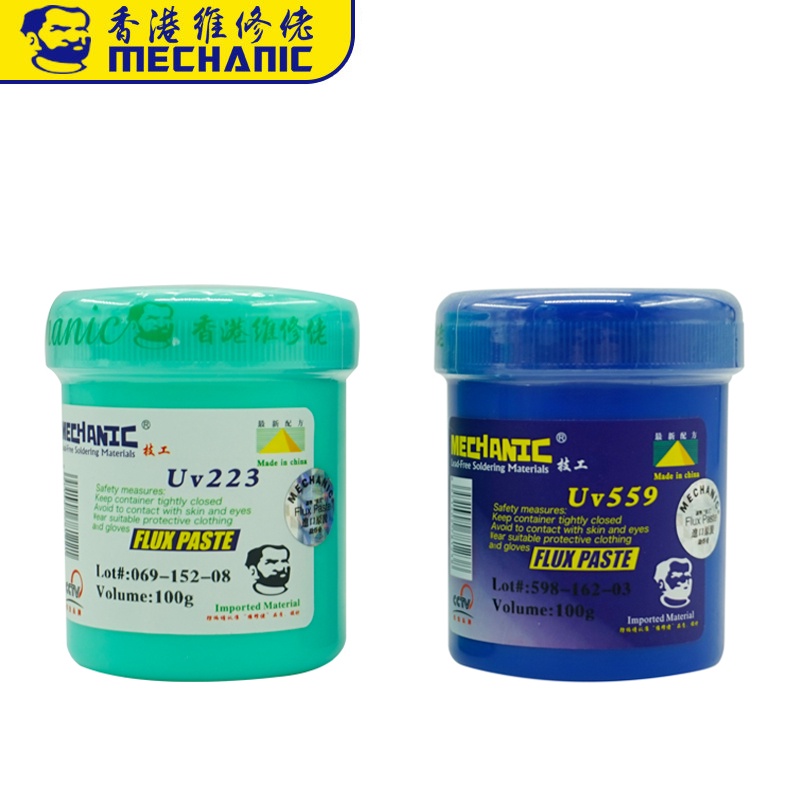 MECHANIC Solder Paste Flux 100g UV559 UV223 Welding Advanced Oil Flux