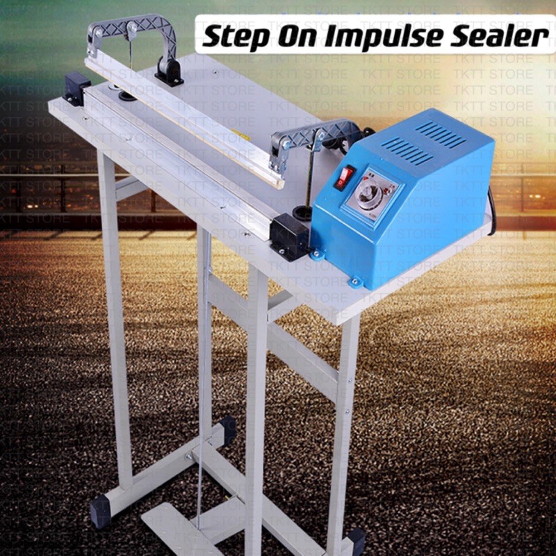 TKTT Step On Impulse Sealer Foot Sealer Laminated Plastic Packaging ...