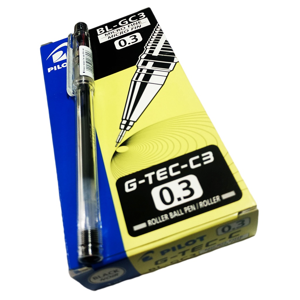 ORIGINAL PILOT GTECH BALL PEN ( 0.3 BLACK ) GTECC3 BALLPEN ( PRICE