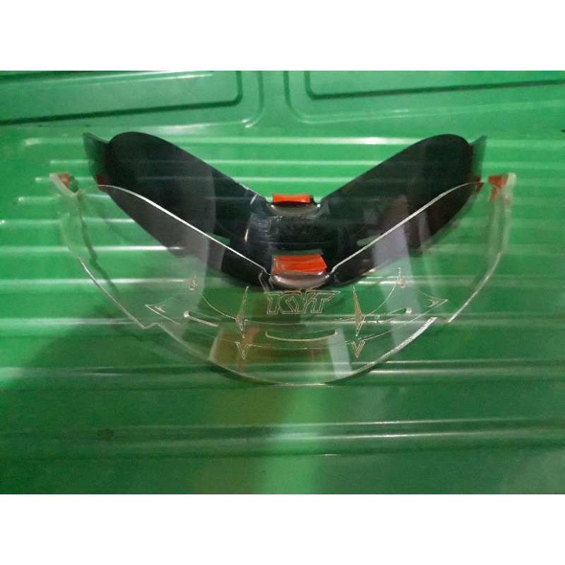KYT K2R spoiler/K2R spoiler/KYT K2R helmet spoiler/KYT Open Venom ...