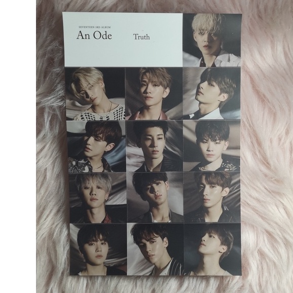 Onhand Official Seventeen An ode album Inclusions tingi Sticker ...