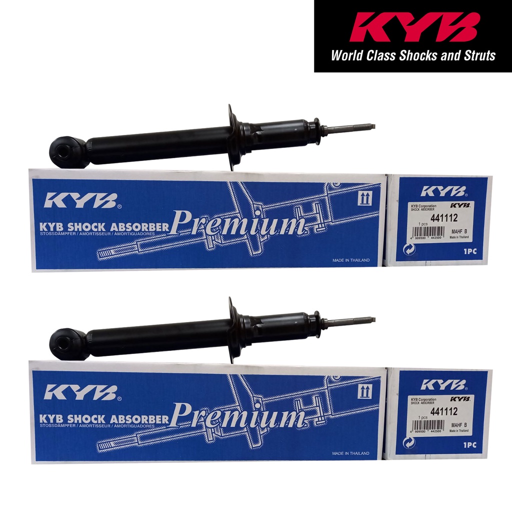 KYB 441112 for Mitsubishi LANCER 1.5 1998 - 2001 Set of 2 Rear Fluid ...