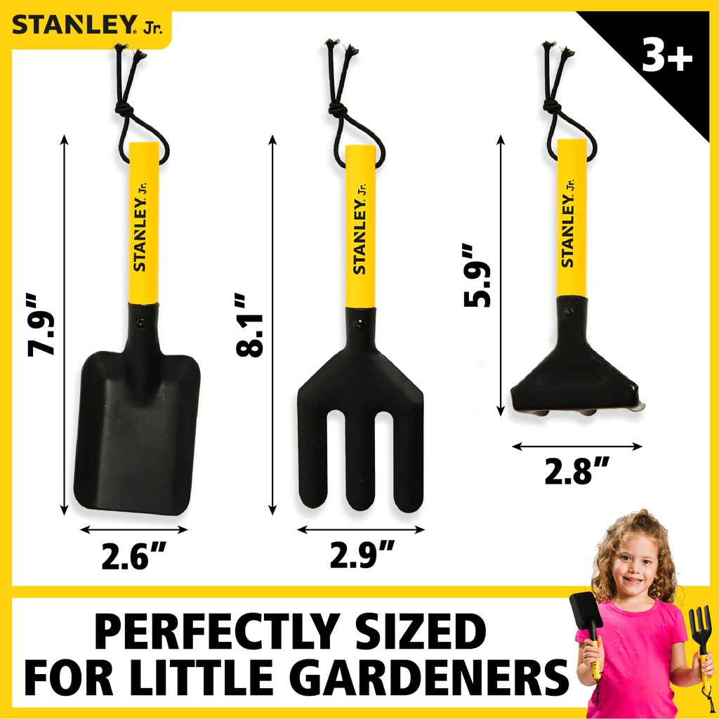 Stanley Jr. 7 Piece Tool Set  Real Tools for Kids 