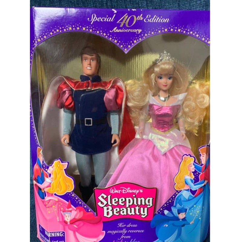 Walt Disney’s Sleeping Beauty Doll Set - Special 40th Edition Anniversary