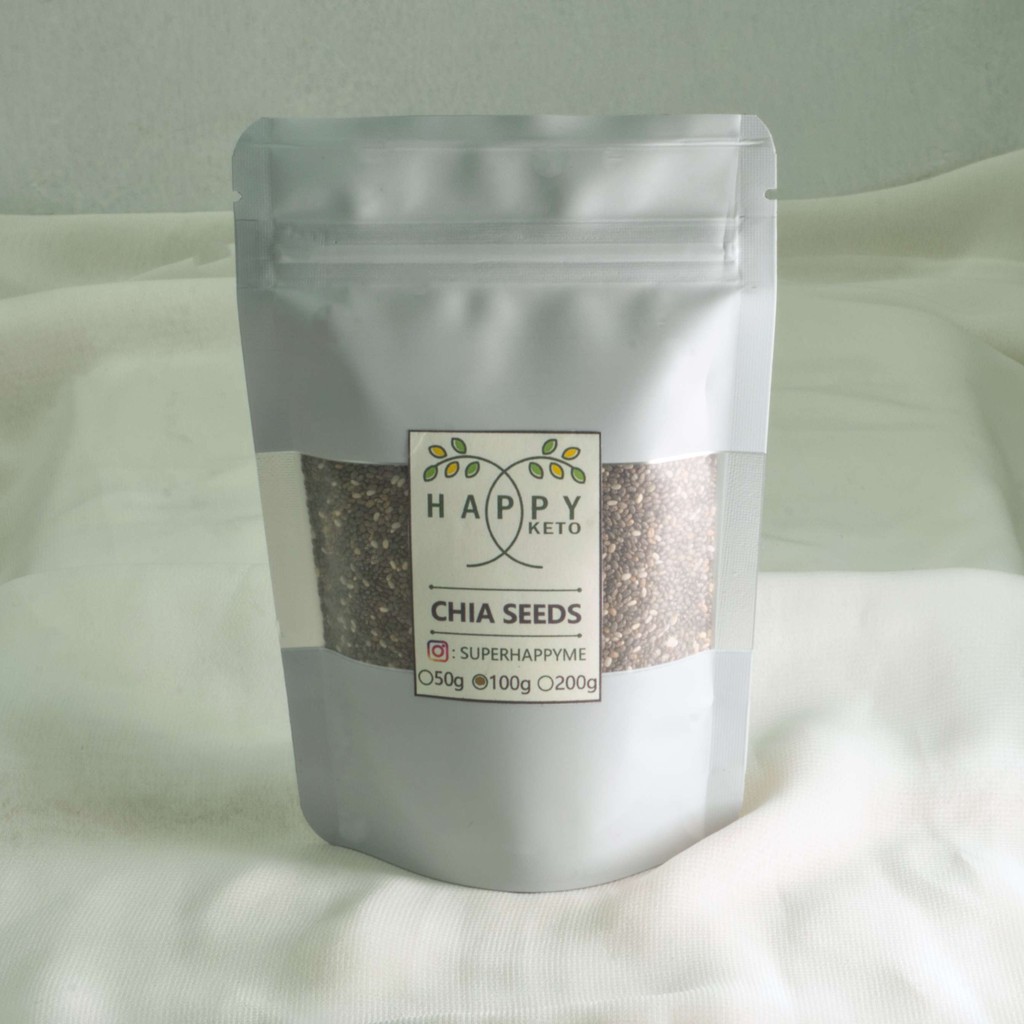 Organic Chia Seeds by Happybe Products (Expiry April 2026) Shopee