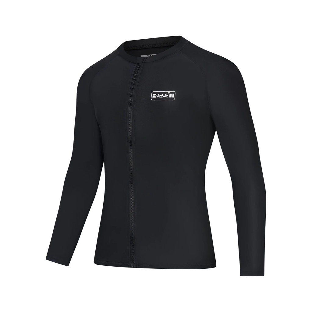 Enna Long Sleeve Rushguard SwimSuit Fit Compression Rash Guard Gym ...