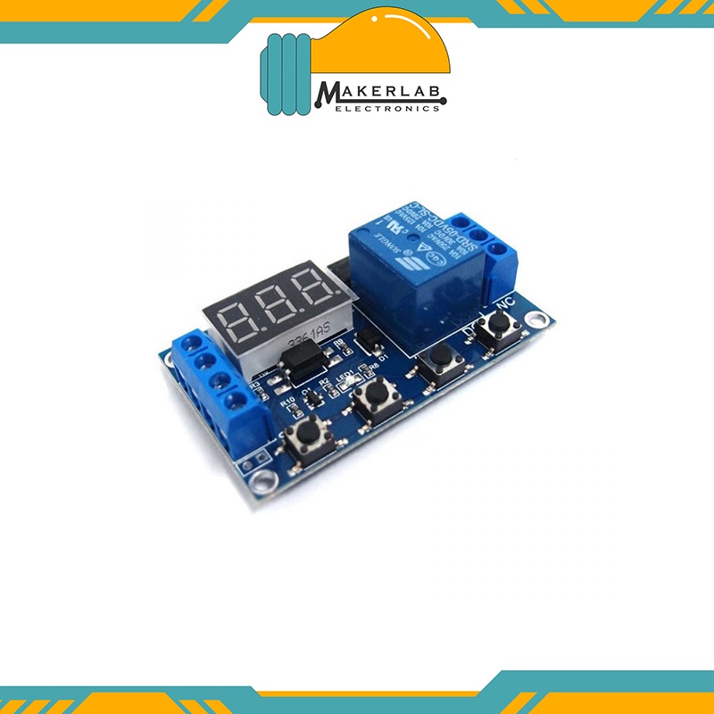 XYJ02 Time Delay Relay Module Switch Trigger Circuit Timer DC 12V 24V