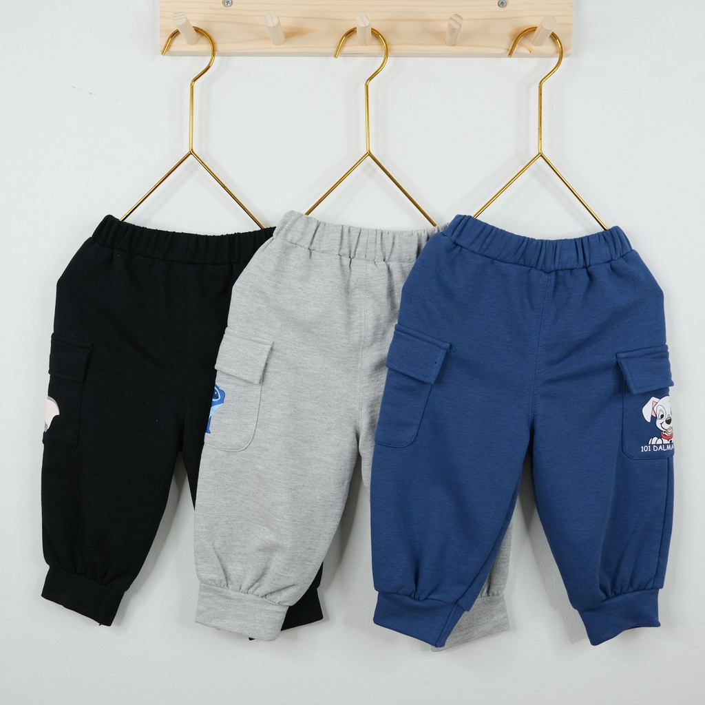 Set of 6 Hand-Drawn Fish Printed Pants(S, M & L)