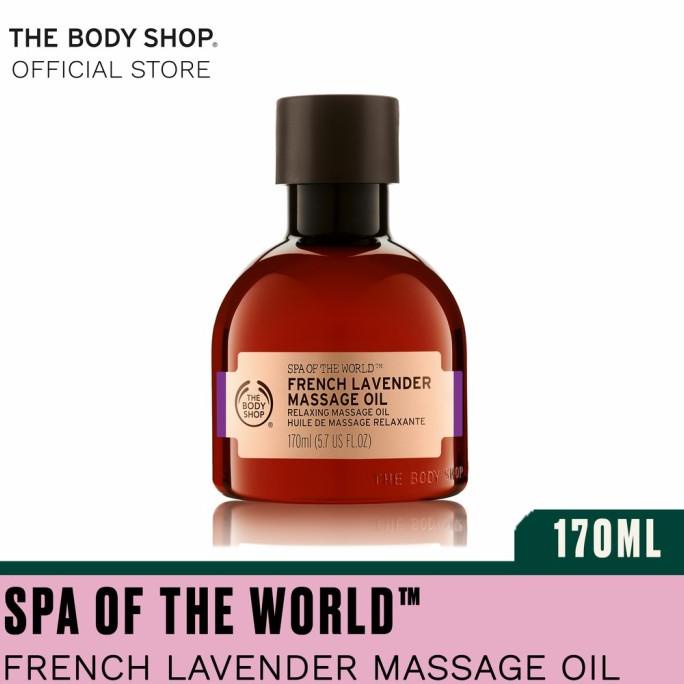 The Body Shop Spa Of The World French Lavender Massage Oil 170ml
