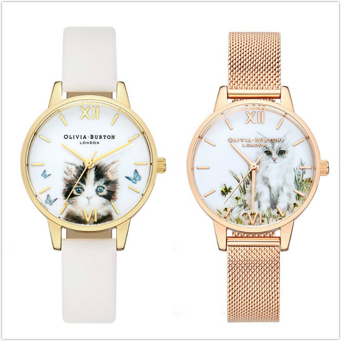 Olivia burton clearance cat watch