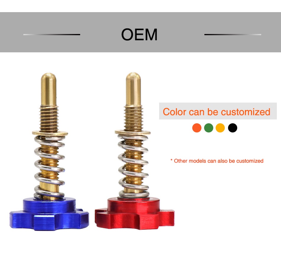 thumbnail image 2 of SMOKN Red Anodized Easy Adjust Idle Mixture Screw For Keihin PWK Carbs (Fits Beta, KTM, Husky, Etc.) 2 of 5