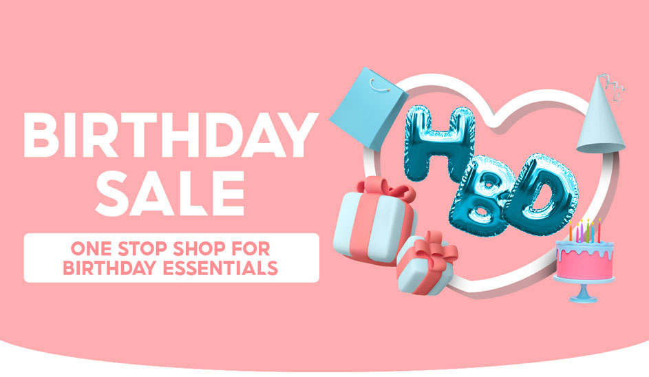 Buy Birthday Decorations and Birthday Gifts from Shopee's Birthday