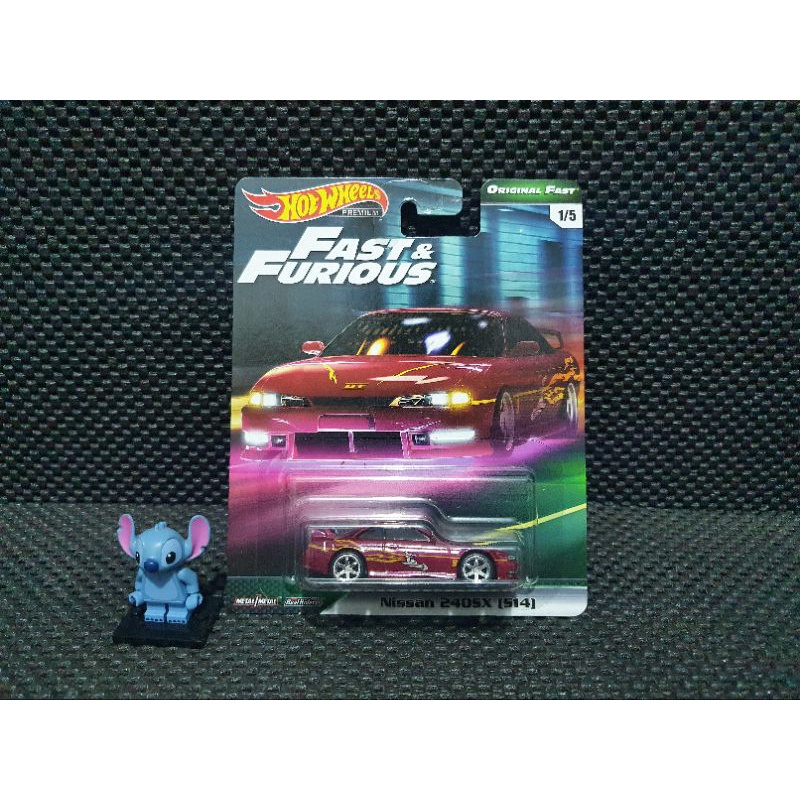 Hot Wheels Hotwheels Nissan 240sx 240 Sx S14 Red Maroon Letty Fast And Furious 2 Fast 2 Furious