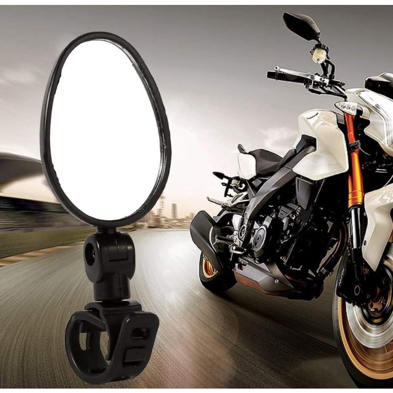 Universal Bicycle Side Mirrors Oval or Round Shopee Philippines