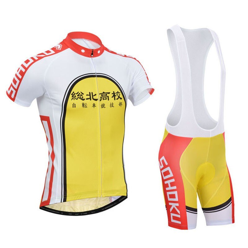 bike jersey 2021 men cycling jersey Yowamushi Pedal Jersey Sohoku 
