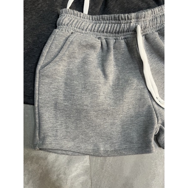 SHORTS PLAIN COTTON JOGGER SHORTS COMFY SWEATSHORTS LOUNGE FASHION UNISEX PLUS SIZE H M Shopee Philippines
