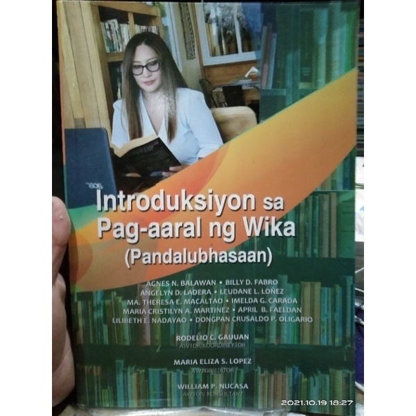 Introduksiyon Sa Pag Aaral Ng WIKA Pandalubhasaan | Shopee Philippines