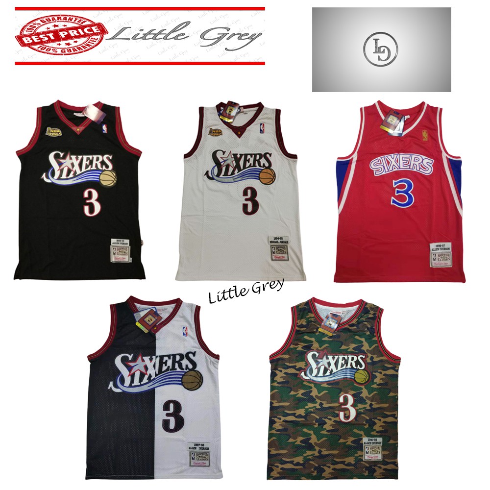 Shop jersey nba allen iverson for Sale on Shopee Philippines