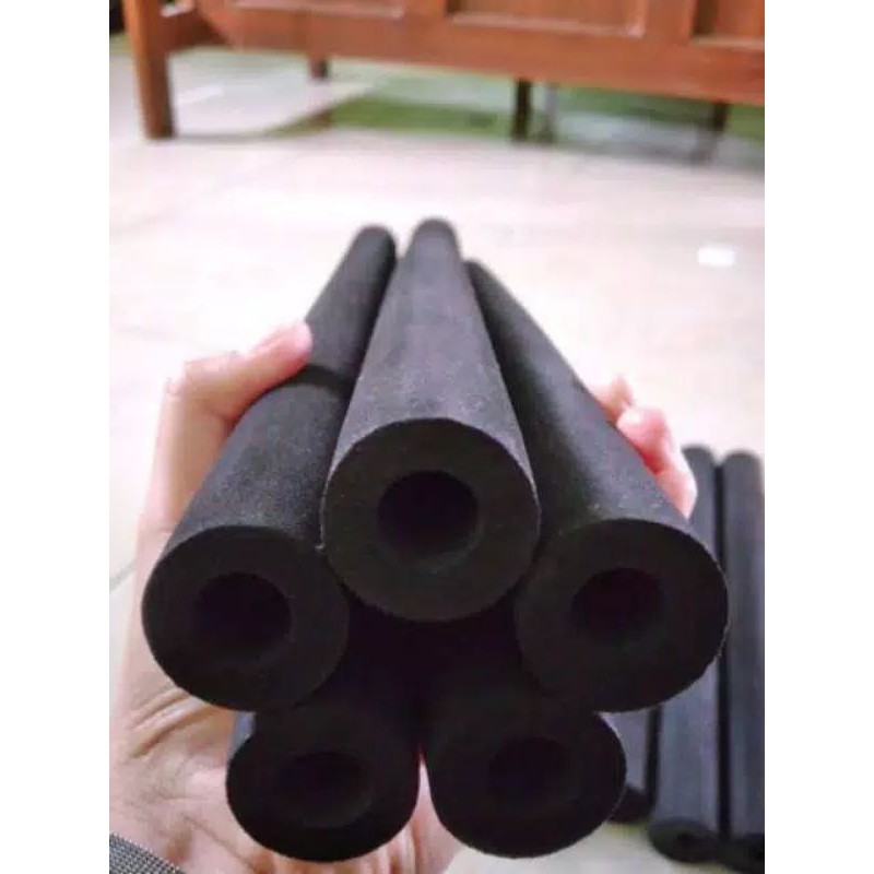 HITAM Wholesale EVA FOAM HARD BLACK ROD HANDLE diameters 8, 10 and 13 ...