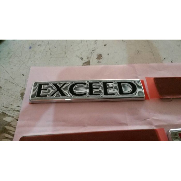 MERAH EXCEED Emblem (black) and DAKAR (red) | Shopee Philippines