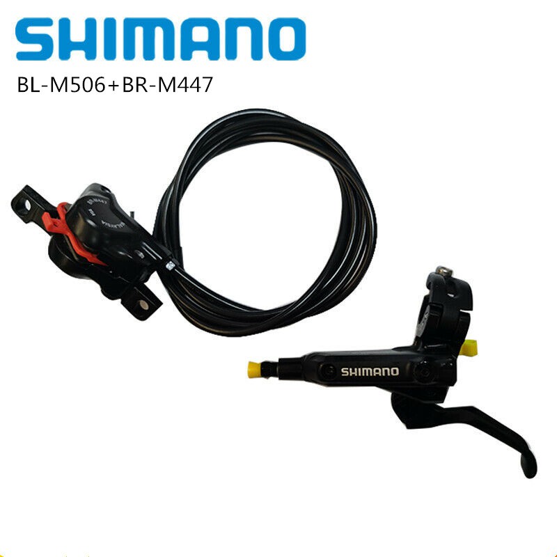 Shimano Bl M506 Br M447 Br M355 Hydraulic Disc Brake Set Opposed 2 Piston Design Brake Lever