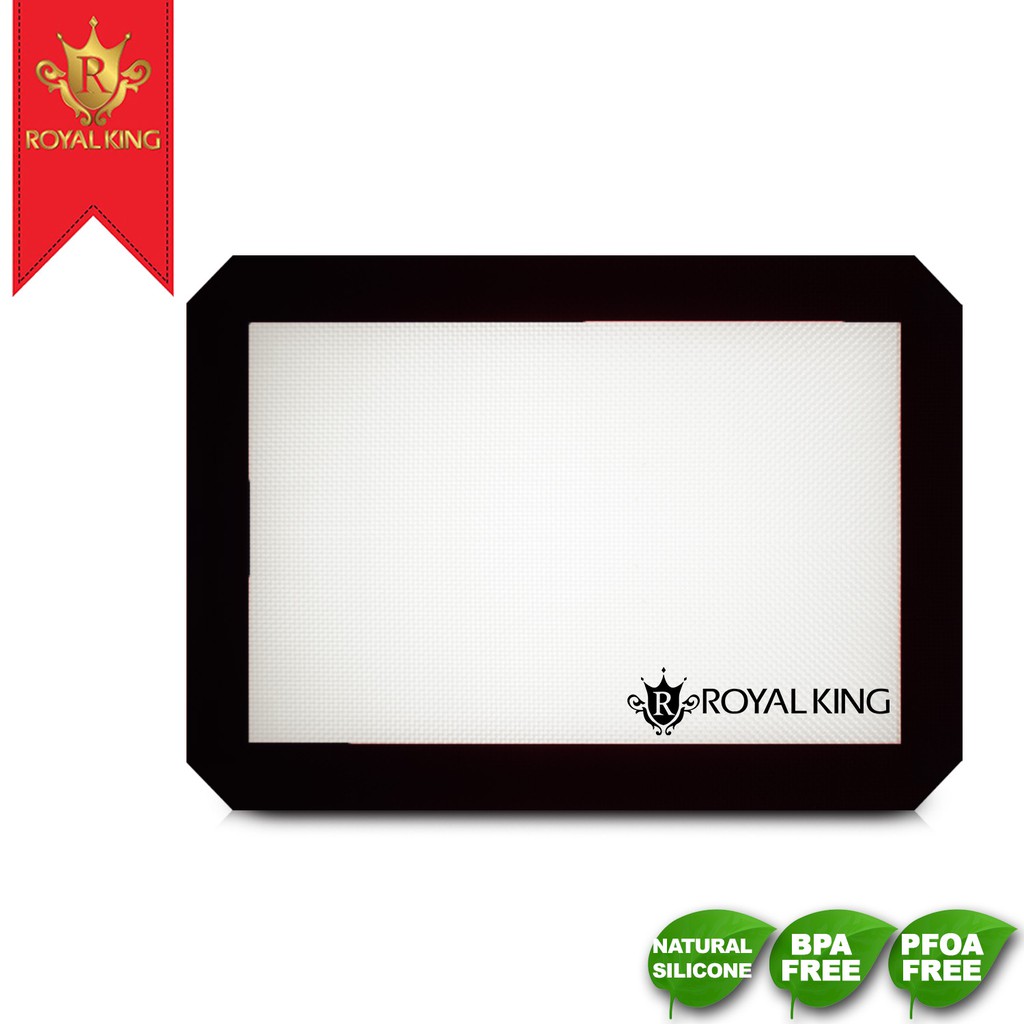 Royal King 30cm x 21cm Non Stick Silpat Silicone Baking Mat Liner Sheet