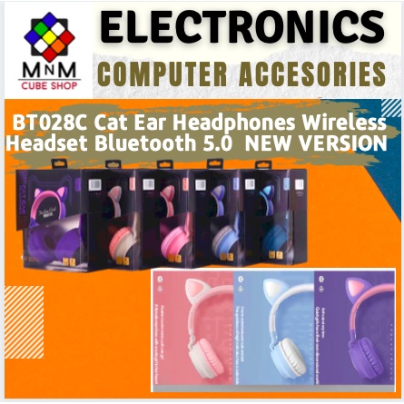 Cat ear headphones discount shopee