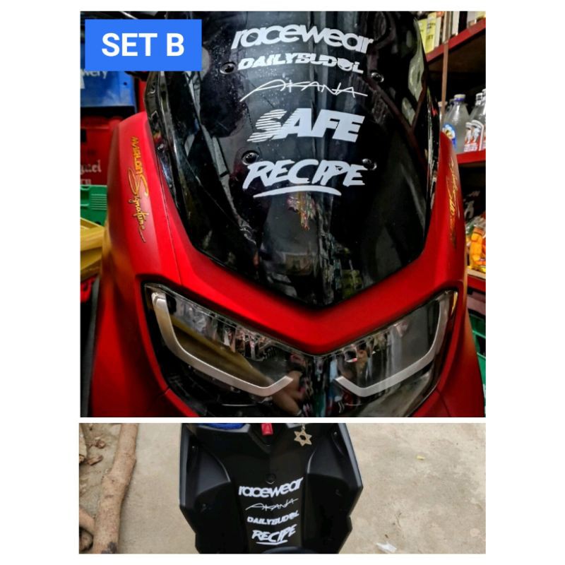Nmax Visor Sticker and car sticker Shopee Philippines