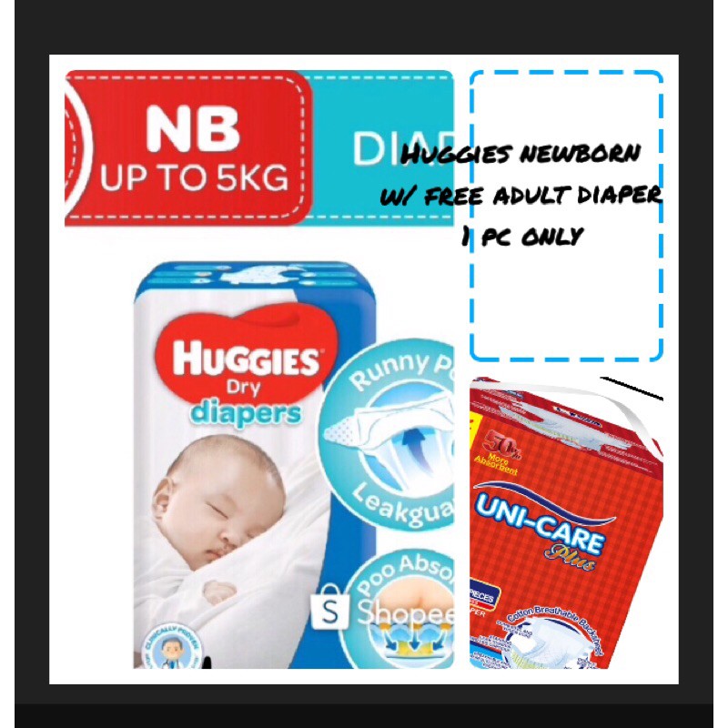 Huggies newborn 2024 40pcs price