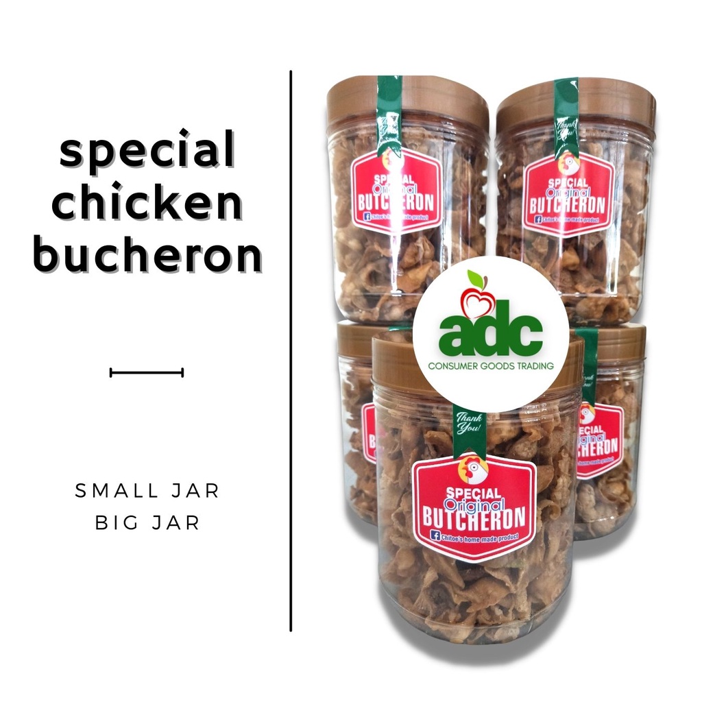 Special Chicken Bucheron in Small Jar / Big Jar (Made in Bulacan ...