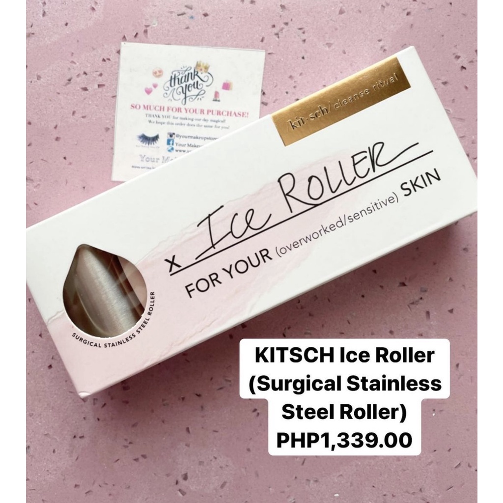 KITSCH Ice Roller (Surgical Stainless Steel Roller) Shopee Philippines