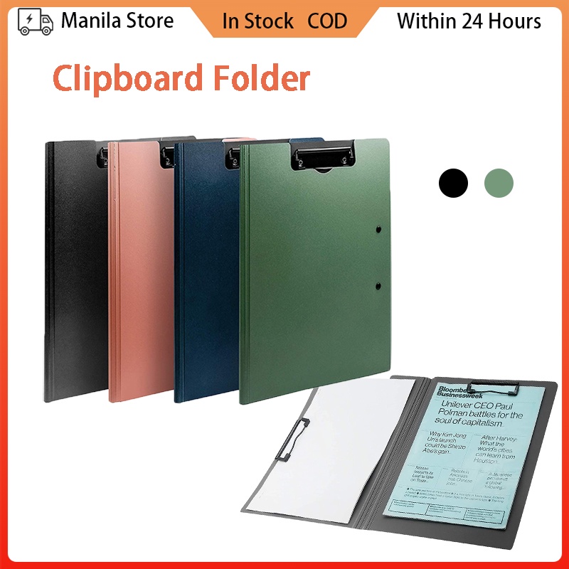 Folder Clipboard A4 File Organizer Double Clips Document Clipboard Test