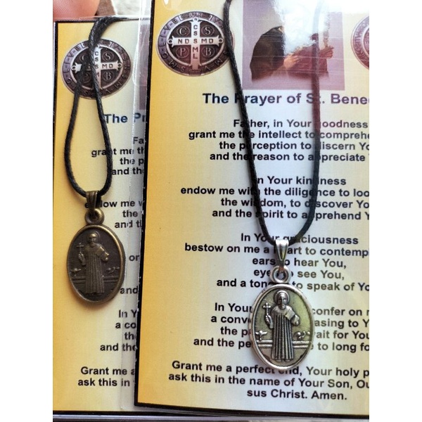 Saint Benedict/San Benito Necklace/San Benito Bracelet blessed